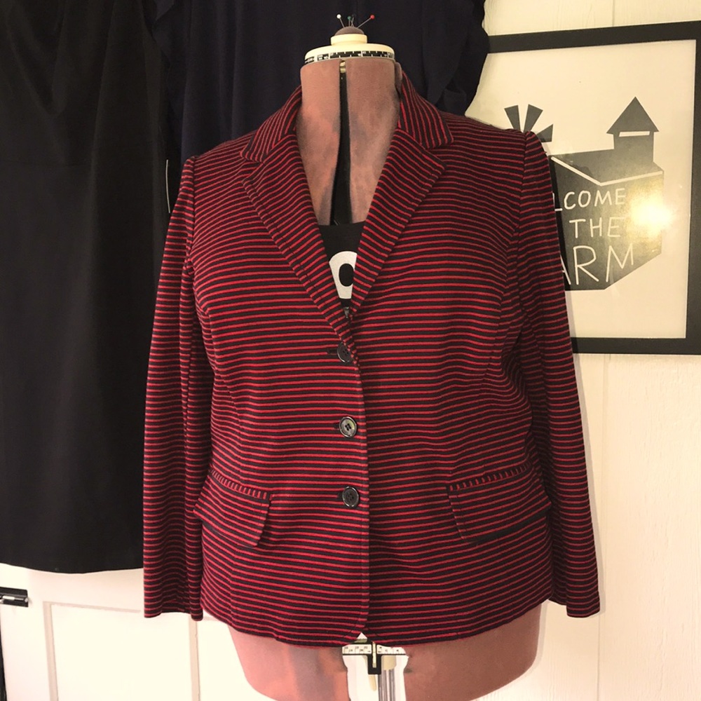 COPY - Talbots Pima Cotton Blazer